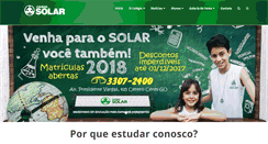 Desktop Screenshot of colegiosolar.com.br